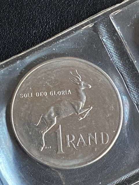 1980 South Africa Uncirculated Coin Set with Nickel R1.