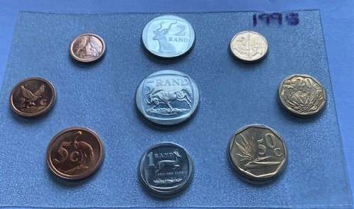 1995 South Africa Uncirculated Coin Set