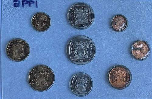 1995 South Africa Uncirculated Coin Set