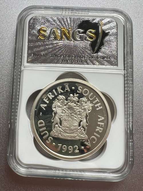 1992 RSA Silver R2 Mint Technology. Low Mintage of 6688. SANGS graded PF69