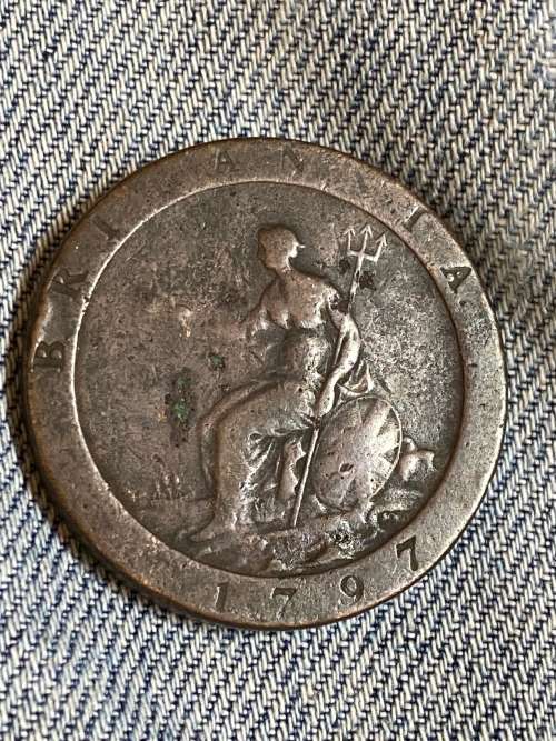 1797 Great Britain Cartwheel Penny