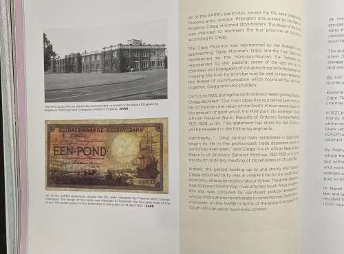 SOUTH AFRICA RESERVE BANK, 100 YEAR JOURNEY 1921-2021 - HARD COVER BOOK, OVER 200 PAGES