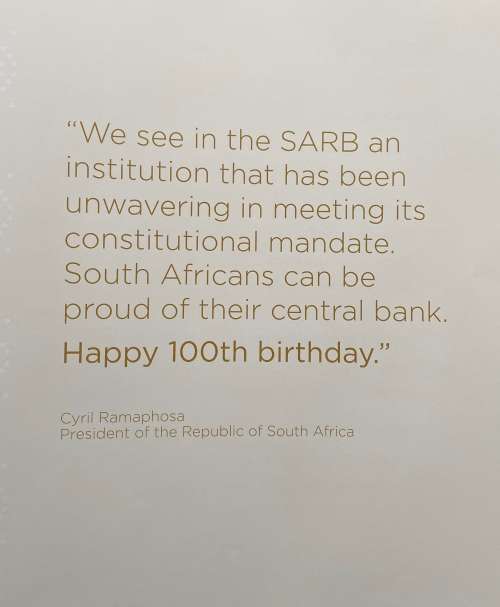 SOUTH AFRICA RESERVE BANK, 100 YEAR JOURNEY 1921-2021 - HARD COVER BOOK, OVER 200 PAGES