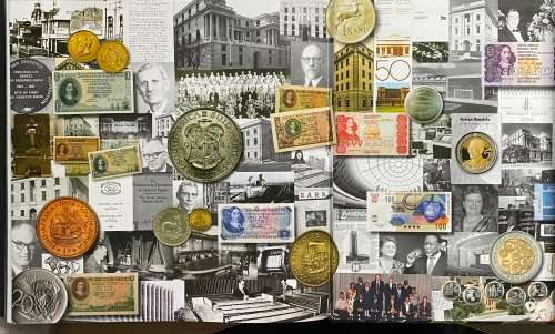 SOUTH AFRICA RESERVE BANK, 100 YEAR JOURNEY 1921-2021 - HARD COVER BOOK, OVER 200 PAGES