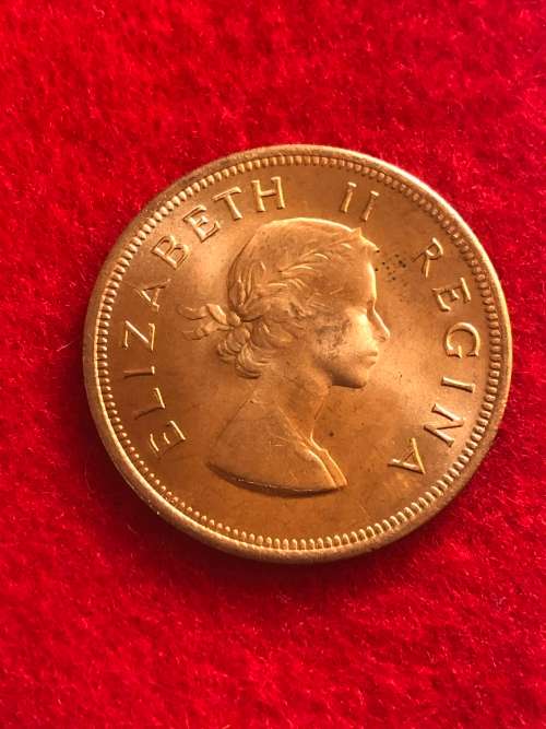 1960 Union of South Africa Penny (1D).10 available. Uncirculated coins (UNC)