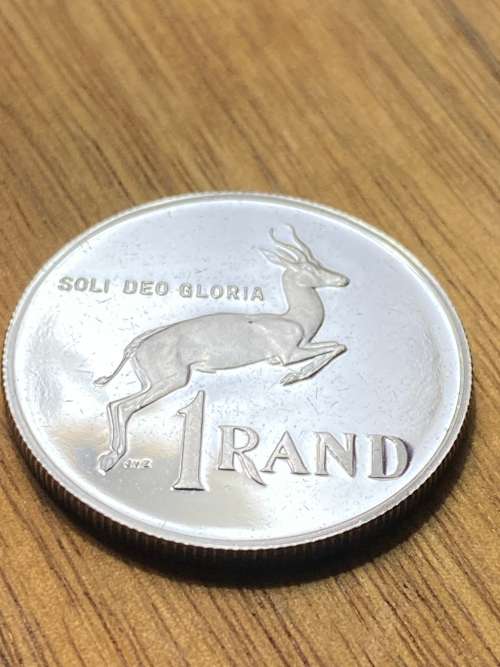 1984 South Africa Nickel R1 Proof Coin