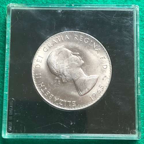 1874-1965 Sir Winston Churchill Commemorative Crown In Perspex Holder