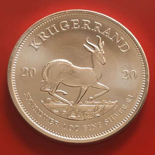 2020 KRUGERRAND - 1 Ounce Fine Silver What a year to remember!
