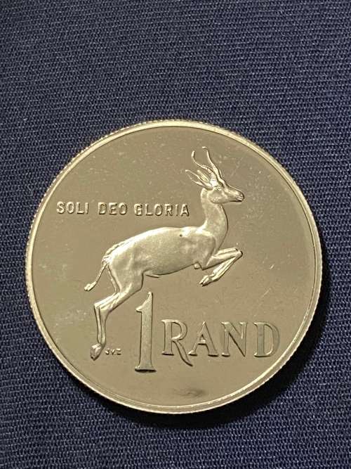 1984 South Africa Nickel R1 Proof Coin