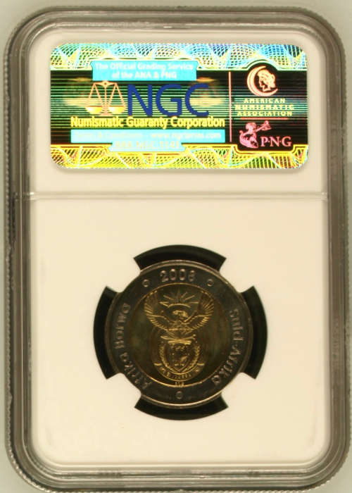 2008 South Africa R5 - Nelson Mandela - 90th Birthday