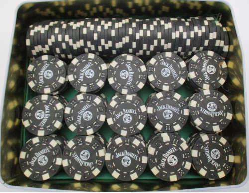 JACK DANIELS POKER CHIPS
