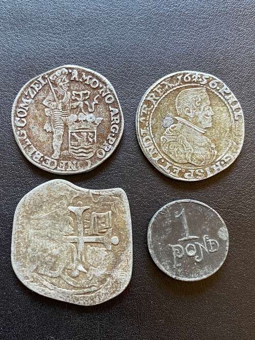 BP Treasure Trove Tokens - includes the Rixdollar, 1/2 Ducatoon, Piece of Eight & Veldpond