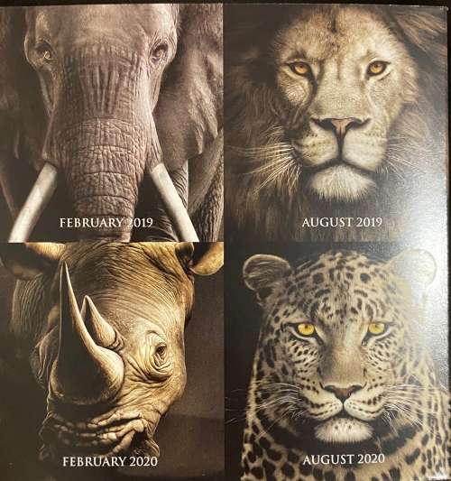 ***The Big 5 `Buffalo` 2021, R5 One Ounce Fine Silver. Limited Mintage 15000 in original packaging**