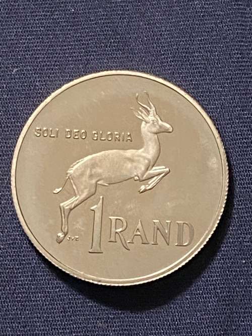 1985 South Africa Nickel R1 Proof Coin