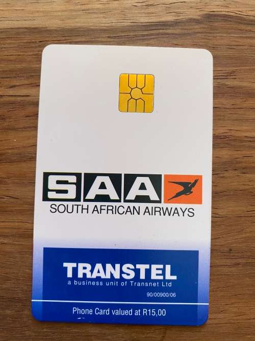 SAA Telephone Card. These were used to make telephone calls without using Coins