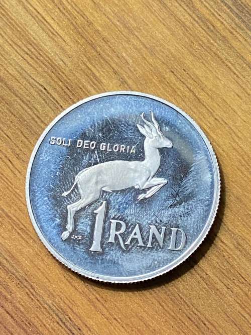 1985 South Africa Nickel R1 Proof Coin