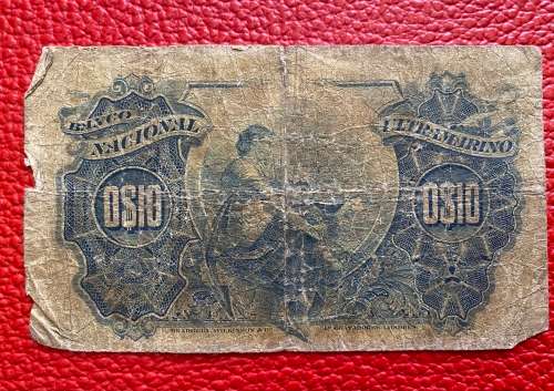 Lourenço Marques Bank note issued 5 November 1914