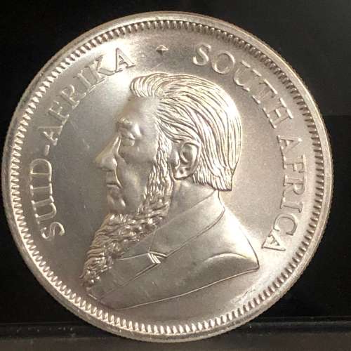 2018 Uncirculated Silver Krugerrand - 1 oz fine silver.