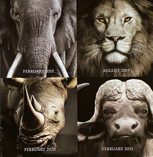 *** The Big Five `Leopard` R5 1 oz Silver Coin. Limited Mintage of 15,000. ***