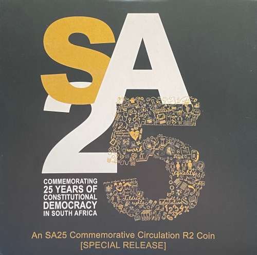 SA25 Commemorative Circulation R2 coin - SPECIAL RELEASE 2020. Limited Mintage 5000
