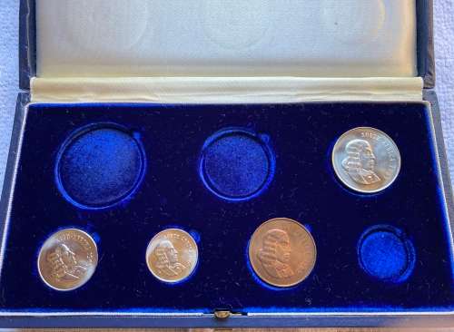 1965 Partial Proof Set including the 20, 10, 5 & 2 cents only