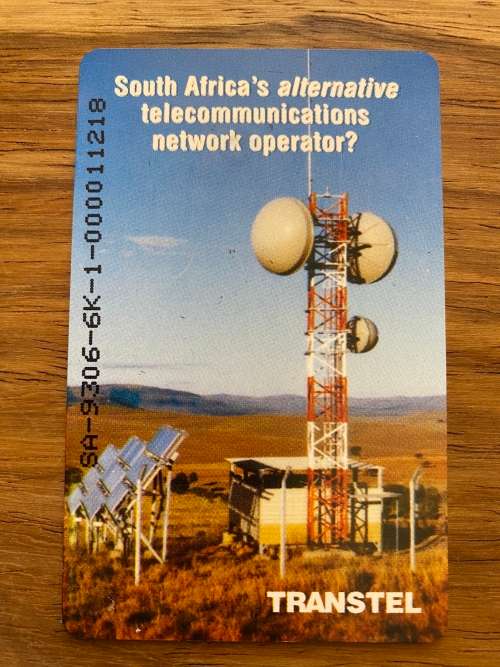 SAA Telephone Card. These were used to make telephone calls without using Coins