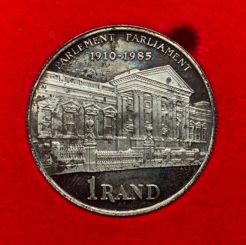 1985 South Africa R1 Proof Coin