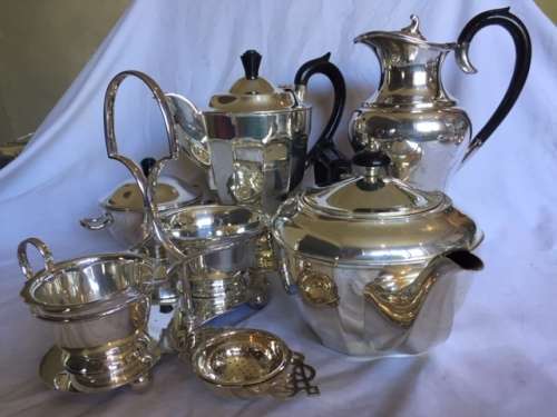 Silver Plated Tea Coffee Set