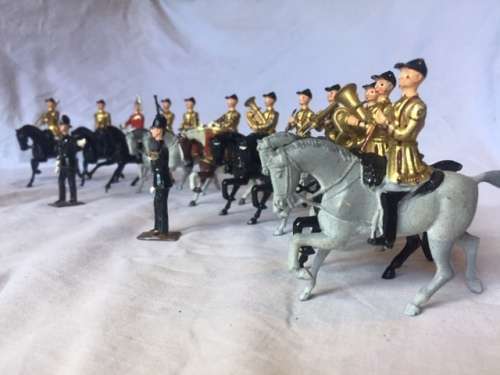 The Band of the Life Guards vintage lead soldiers