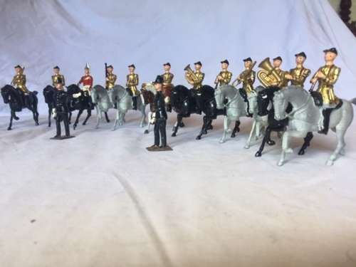 The Band of the Life Guards vintage lead soldiers