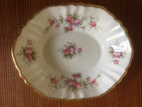 Paragon English bone china vanity table set