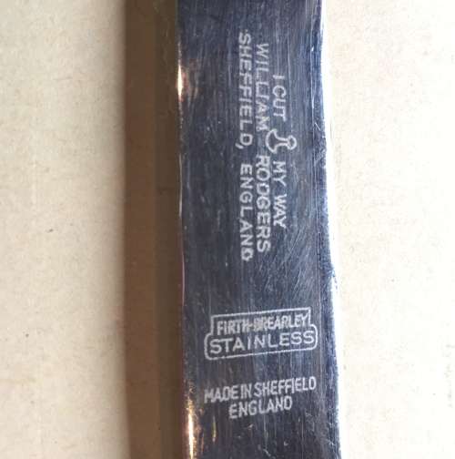 English Stainless Steel Knives