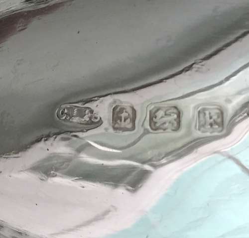 Solid silver sweet dishes