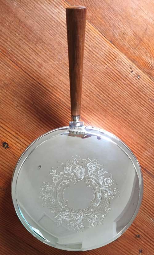 English silver plated vegetable server