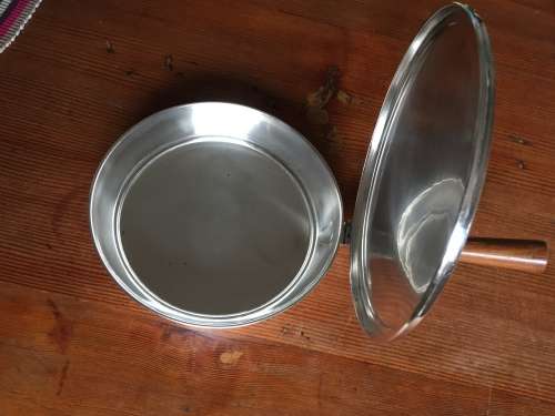 English silver plated vegetable server