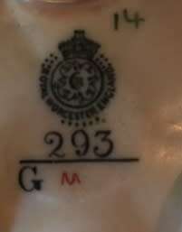 Royal Worcester blush ivory pot pourri jar