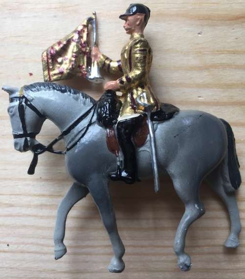 The Band of the Life Guards vintage lead soldiers