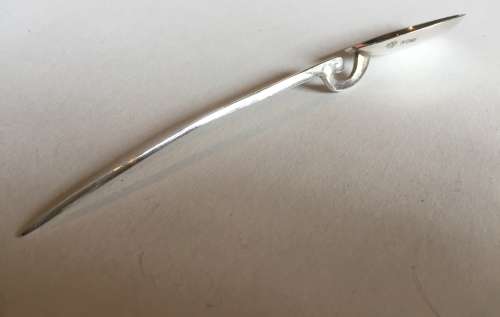 2 antique English, 1 Dutch and 1 Roman style silver teaspoons