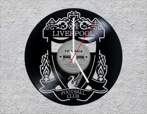 Liverpool Football club  LP Vinyl Clock