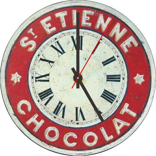 St. Etienne Chocolat CD Clock