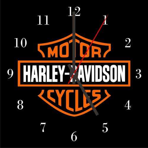 Harley Davidson Clock