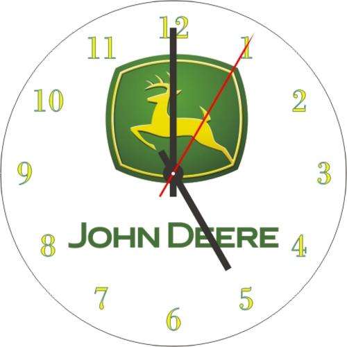 John Deere CD Clock