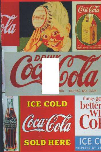 COCA COLA Light switch cover plate