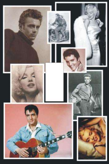 Elvis, James Dean & Marilyn Monroe Light Switch Cover Plate