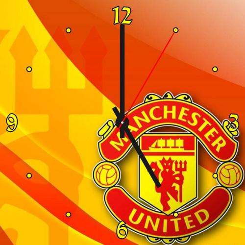 Manchester United Clock