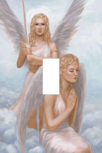 Angel Light switch cover plate
