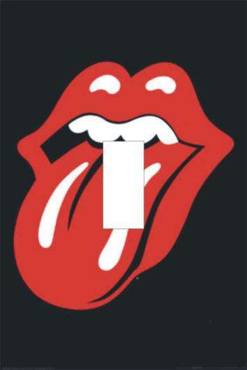 Rolling Stones Light Switch Cover Plate