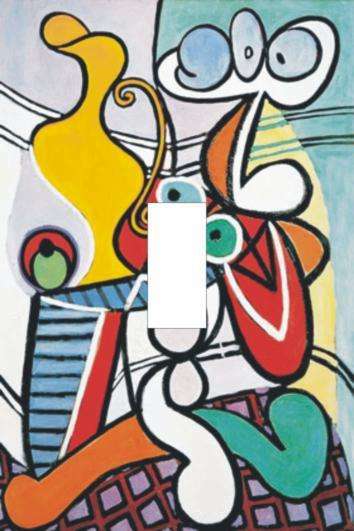 Picasso Light switch cover plate
