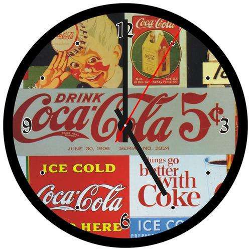 Coca Cola Record Clock