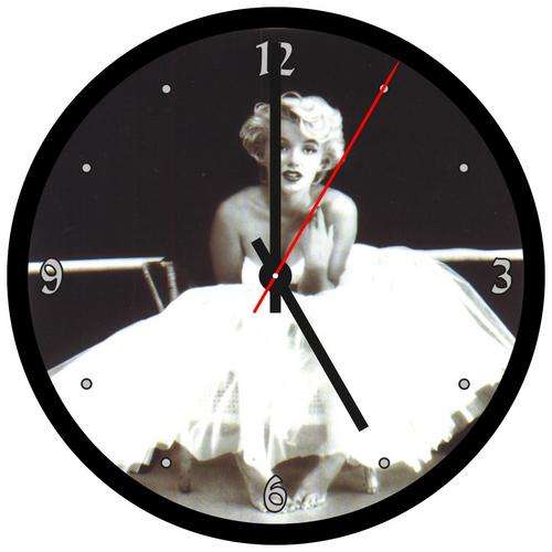 Marilyn Monroe Record Clock